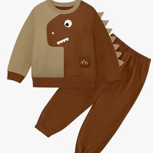 12 MONTHS NWT TYE BABY Dinosaur Print Toddler Outfit